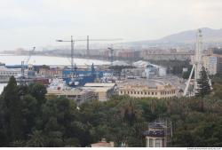 Photo Textures of Background City Malaga